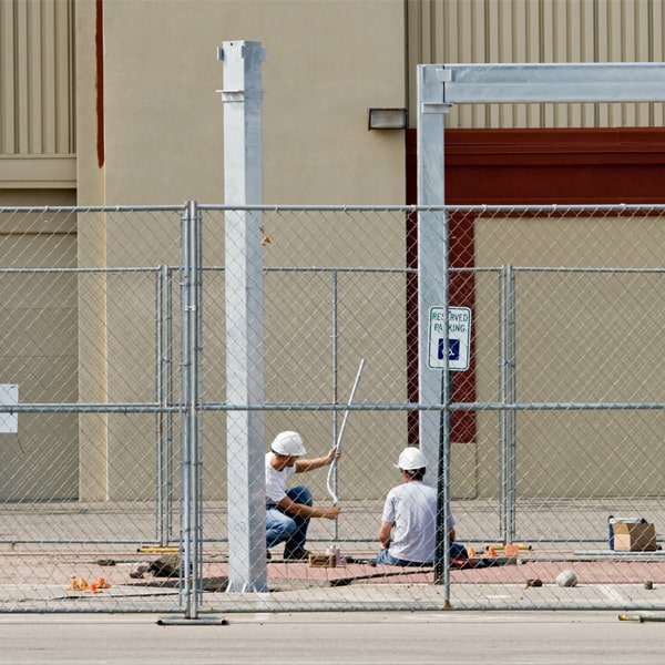 how long can i lease the temporary fence for my building site or event in Commack